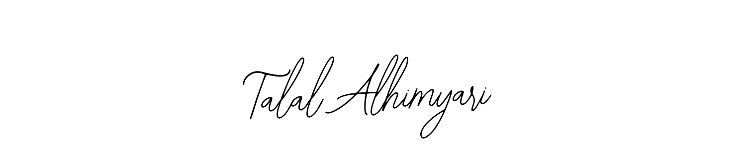 Design your own signature with our free online signature maker. With this signature software, you can create a handwritten (Bearetta-2O07w) signature for name Talal Alhimyari. Talal Alhimyari signature style 12 images and pictures png