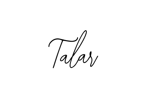 Design your own signature with our free online signature maker. With this signature software, you can create a handwritten (Bearetta-2O07w) signature for name Talar. Talar signature style 12 images and pictures png