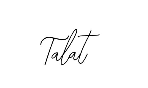 How to make Talat name signature. Use Bearetta-2O07w style for creating short signs online. This is the latest handwritten sign. Talat signature style 12 images and pictures png