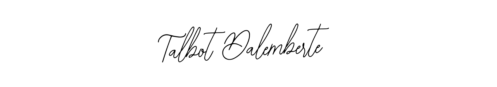 Make a beautiful signature design for name Talbot Dalemberte. Use this online signature maker to create a handwritten signature for free. Talbot Dalemberte signature style 12 images and pictures png