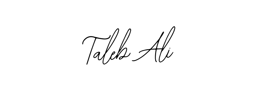 Design your own signature with our free online signature maker. With this signature software, you can create a handwritten (Bearetta-2O07w) signature for name Taleb Ali. Taleb Ali signature style 12 images and pictures png