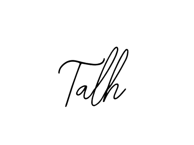 The best way (Bearetta-2O07w) to make a short signature is to pick only two or three words in your name. The name Talh include a total of six letters. For converting this name. Talh signature style 12 images and pictures png