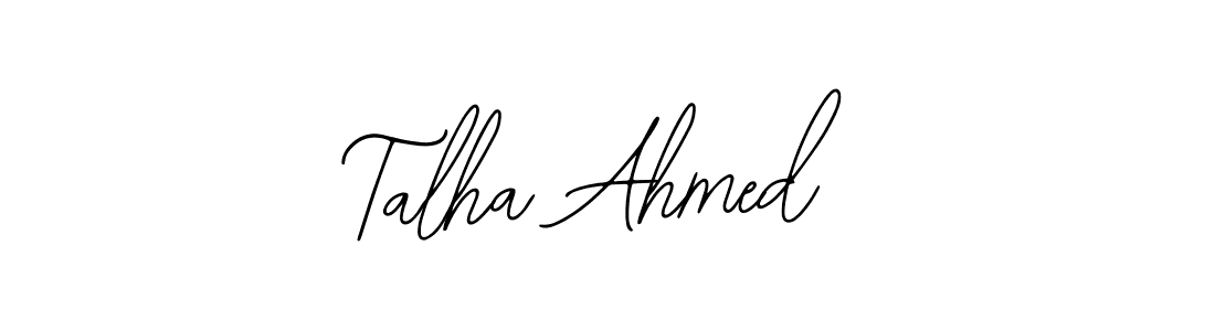 How to make Talha Ahmed signature? Bearetta-2O07w is a professional autograph style. Create handwritten signature for Talha Ahmed name. Talha Ahmed signature style 12 images and pictures png