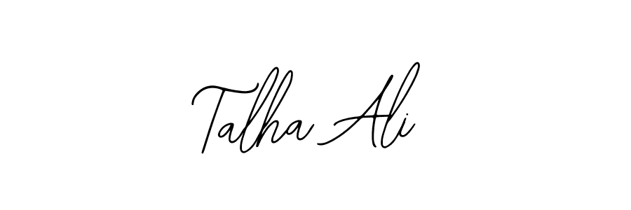 Also we have Talha Ali name is the best signature style. Create professional handwritten signature collection using Bearetta-2O07w autograph style. Talha Ali signature style 12 images and pictures png