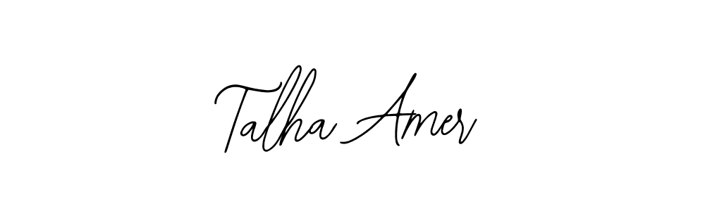This is the best signature style for the Talha Amer name. Also you like these signature font (Bearetta-2O07w). Mix name signature. Talha Amer signature style 12 images and pictures png