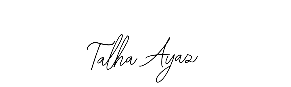 Also we have Talha Ayaz name is the best signature style. Create professional handwritten signature collection using Bearetta-2O07w autograph style. Talha Ayaz signature style 12 images and pictures png