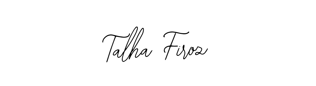 Also You can easily find your signature by using the search form. We will create Talha Firoz name handwritten signature images for you free of cost using Bearetta-2O07w sign style. Talha Firoz signature style 12 images and pictures png