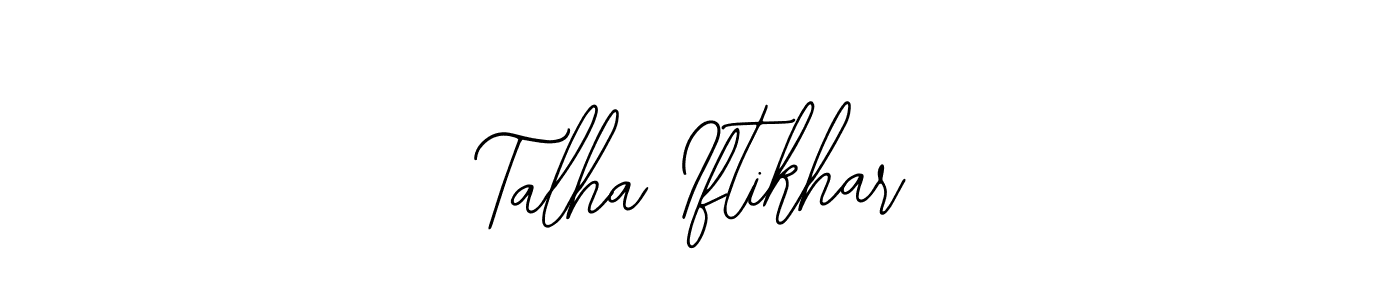 It looks lik you need a new signature style for name Talha Iftikhar. Design unique handwritten (Bearetta-2O07w) signature with our free signature maker in just a few clicks. Talha Iftikhar signature style 12 images and pictures png