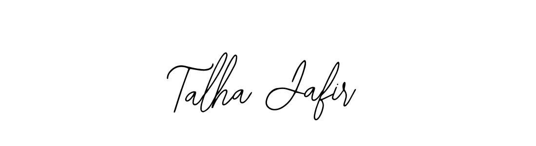 You should practise on your own different ways (Bearetta-2O07w) to write your name (Talha Jafir) in signature. don't let someone else do it for you. Talha Jafir signature style 12 images and pictures png