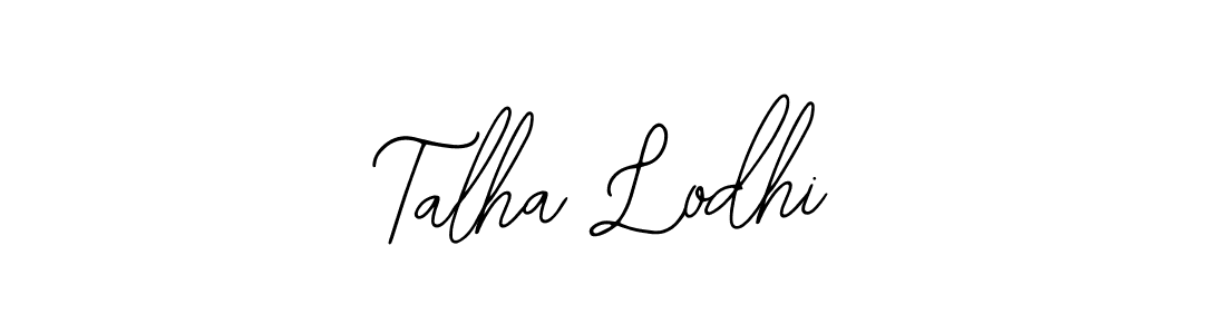 if you are searching for the best signature style for your name Talha Lodhi. so please give up your signature search. here we have designed multiple signature styles  using Bearetta-2O07w. Talha Lodhi signature style 12 images and pictures png