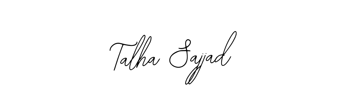 How to make Talha Sajjad signature? Bearetta-2O07w is a professional autograph style. Create handwritten signature for Talha Sajjad name. Talha Sajjad signature style 12 images and pictures png