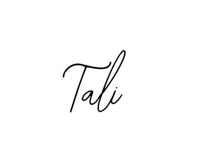 You should practise on your own different ways (Bearetta-2O07w) to write your name (Tali) in signature. don't let someone else do it for you. Tali signature style 12 images and pictures png