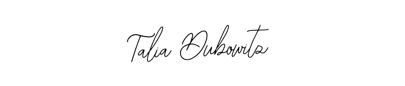 if you are searching for the best signature style for your name Talia Dubowitz. so please give up your signature search. here we have designed multiple signature styles  using Bearetta-2O07w. Talia Dubowitz signature style 12 images and pictures png