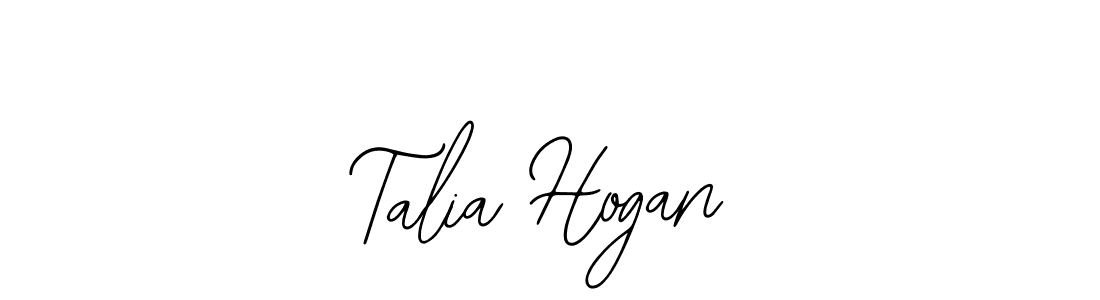 Make a beautiful signature design for name Talia Hogan. Use this online signature maker to create a handwritten signature for free. Talia Hogan signature style 12 images and pictures png