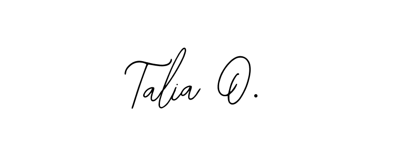 Once you've used our free online signature maker to create your best signature Bearetta-2O07w style, it's time to enjoy all of the benefits that Talia O. name signing documents. Talia O. signature style 12 images and pictures png