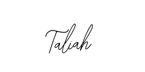 How to Draw Taliah signature style? Bearetta-2O07w is a latest design signature styles for name Taliah. Taliah signature style 12 images and pictures png