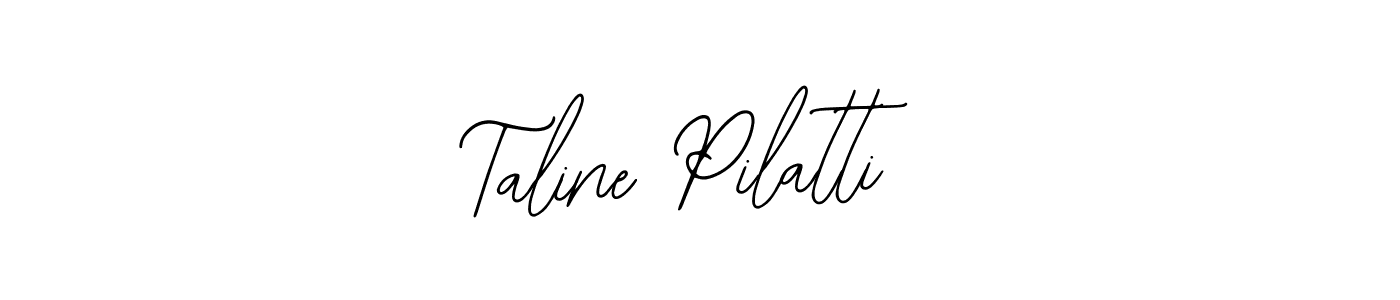 The best way (Bearetta-2O07w) to make a short signature is to pick only two or three words in your name. The name Taline Pilatti include a total of six letters. For converting this name. Taline Pilatti signature style 12 images and pictures png