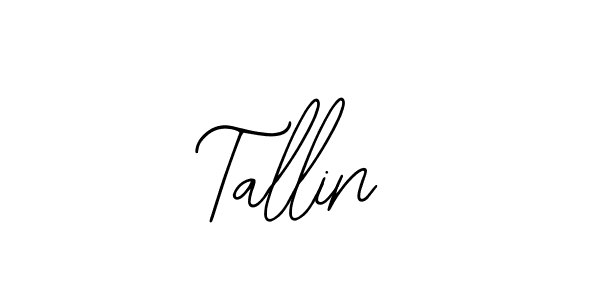 Design your own signature with our free online signature maker. With this signature software, you can create a handwritten (Bearetta-2O07w) signature for name Tallin. Tallin signature style 12 images and pictures png