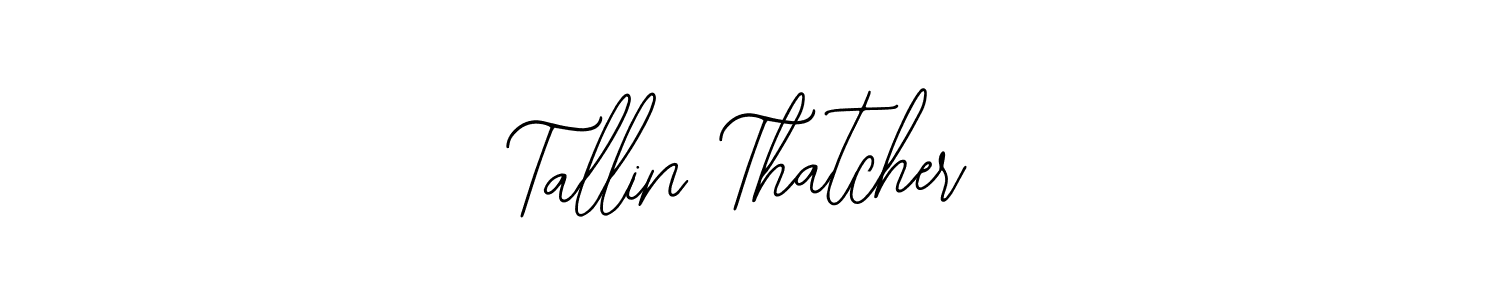 See photos of Tallin Thatcher official signature by Spectra . Check more albums & portfolios. Read reviews & check more about Bearetta-2O07w font. Tallin Thatcher signature style 12 images and pictures png