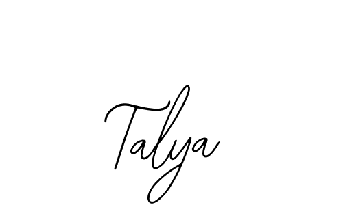 Talya stylish signature style. Best Handwritten Sign (Bearetta-2O07w) for my name. Handwritten Signature Collection Ideas for my name Talya. Talya signature style 12 images and pictures png