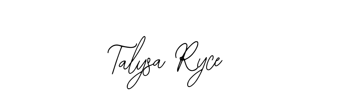 Best and Professional Signature Style for Talysa Ryce. Bearetta-2O07w Best Signature Style Collection. Talysa Ryce signature style 12 images and pictures png