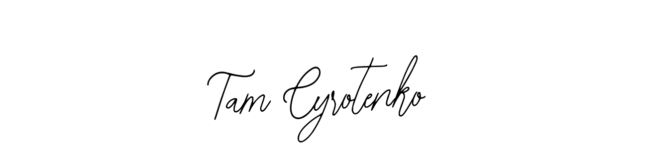 Also we have Tam Cyrotenko name is the best signature style. Create professional handwritten signature collection using Bearetta-2O07w autograph style. Tam Cyrotenko signature style 12 images and pictures png