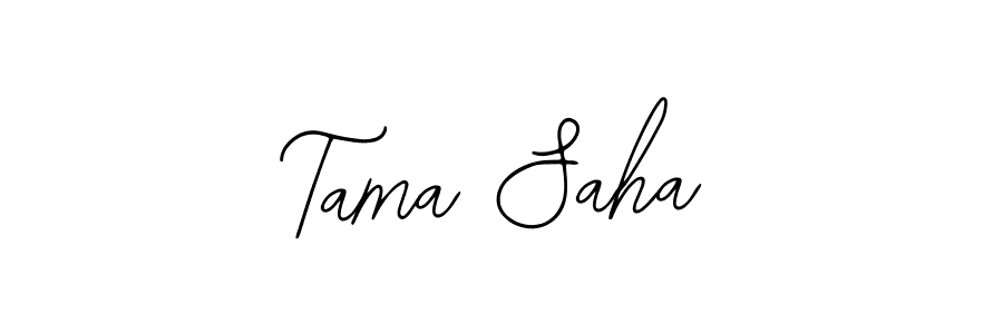 Design your own signature with our free online signature maker. With this signature software, you can create a handwritten (Bearetta-2O07w) signature for name Tama Saha. Tama Saha signature style 12 images and pictures png