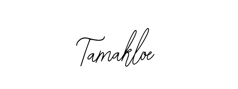 Make a beautiful signature design for name Tamakloe. With this signature (Bearetta-2O07w) style, you can create a handwritten signature for free. Tamakloe signature style 12 images and pictures png