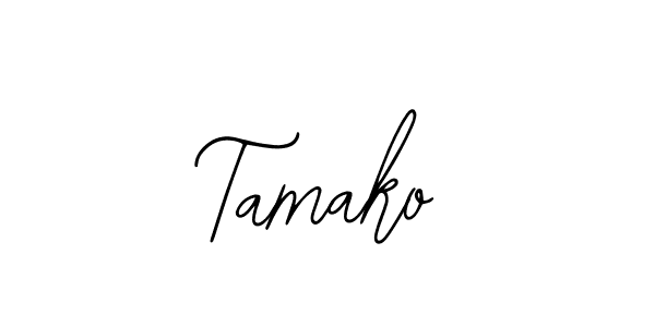 Design your own signature with our free online signature maker. With this signature software, you can create a handwritten (Bearetta-2O07w) signature for name Tamako. Tamako signature style 12 images and pictures png