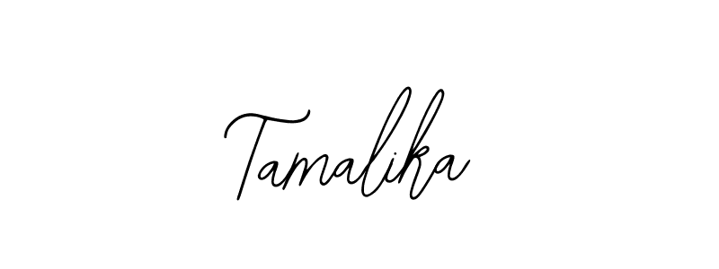 Create a beautiful signature design for name Tamalika. With this signature (Bearetta-2O07w) fonts, you can make a handwritten signature for free. Tamalika signature style 12 images and pictures png