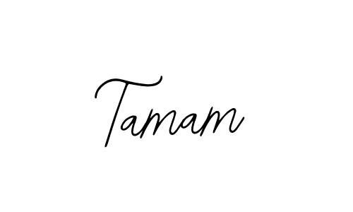 if you are searching for the best signature style for your name Tamam. so please give up your signature search. here we have designed multiple signature styles  using Bearetta-2O07w. Tamam signature style 12 images and pictures png