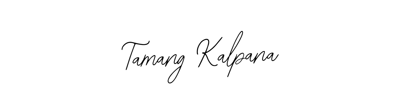 It looks lik you need a new signature style for name Tamang Kalpana. Design unique handwritten (Bearetta-2O07w) signature with our free signature maker in just a few clicks. Tamang Kalpana signature style 12 images and pictures png