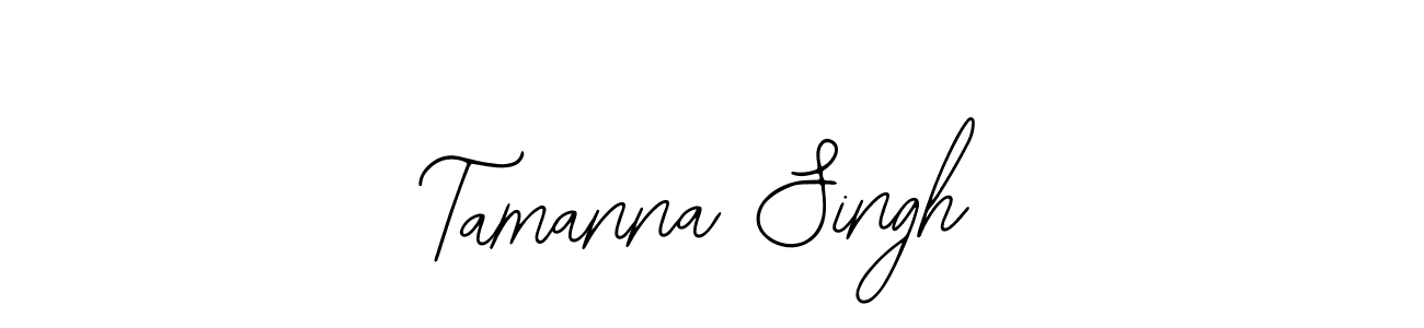 Make a short Tamanna Singh signature style. Manage your documents anywhere anytime using Bearetta-2O07w. Create and add eSignatures, submit forms, share and send files easily. Tamanna Singh signature style 12 images and pictures png