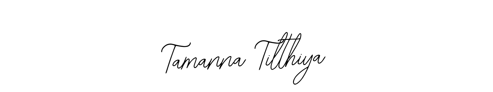 Also You can easily find your signature by using the search form. We will create Tamanna Tilthiya name handwritten signature images for you free of cost using Bearetta-2O07w sign style. Tamanna Tilthiya signature style 12 images and pictures png