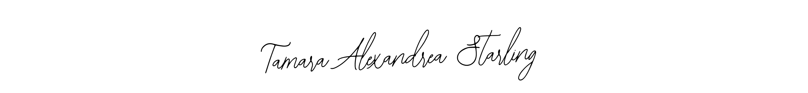 Use a signature maker to create a handwritten signature online. With this signature software, you can design (Bearetta-2O07w) your own signature for name Tamara Alexandrea Starling. Tamara Alexandrea Starling signature style 12 images and pictures png