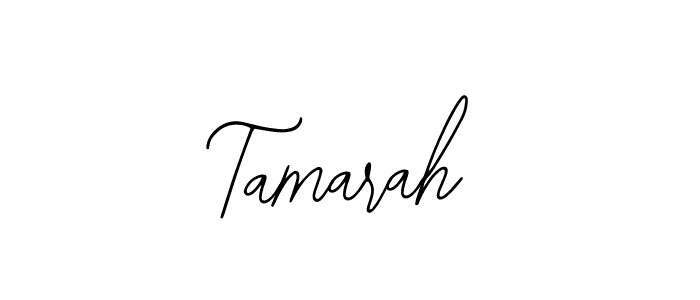 Design your own signature with our free online signature maker. With this signature software, you can create a handwritten (Bearetta-2O07w) signature for name Tamarah. Tamarah signature style 12 images and pictures png