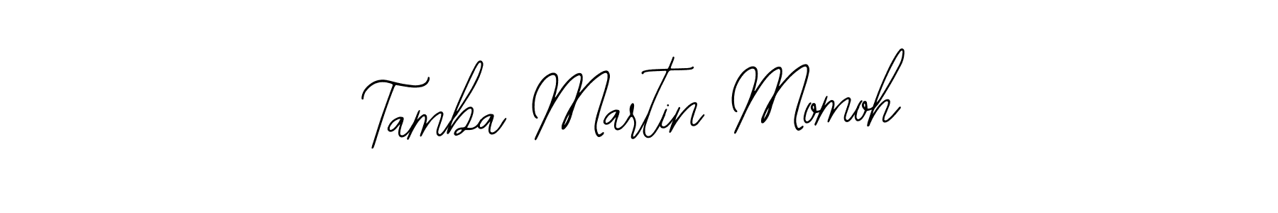 Bearetta-2O07w is a professional signature style that is perfect for those who want to add a touch of class to their signature. It is also a great choice for those who want to make their signature more unique. Get Tamba Martin Momoh name to fancy signature for free. Tamba Martin Momoh signature style 12 images and pictures png