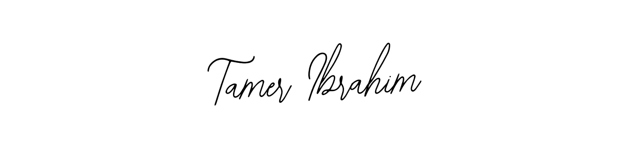 It looks lik you need a new signature style for name Tamer Ibrahim. Design unique handwritten (Bearetta-2O07w) signature with our free signature maker in just a few clicks. Tamer Ibrahim signature style 12 images and pictures png