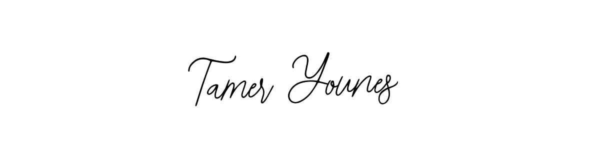 Make a beautiful signature design for name Tamer Younes. With this signature (Bearetta-2O07w) style, you can create a handwritten signature for free. Tamer Younes signature style 12 images and pictures png