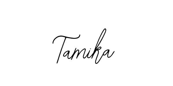 Also You can easily find your signature by using the search form. We will create Tamika name handwritten signature images for you free of cost using Bearetta-2O07w sign style. Tamika signature style 12 images and pictures png