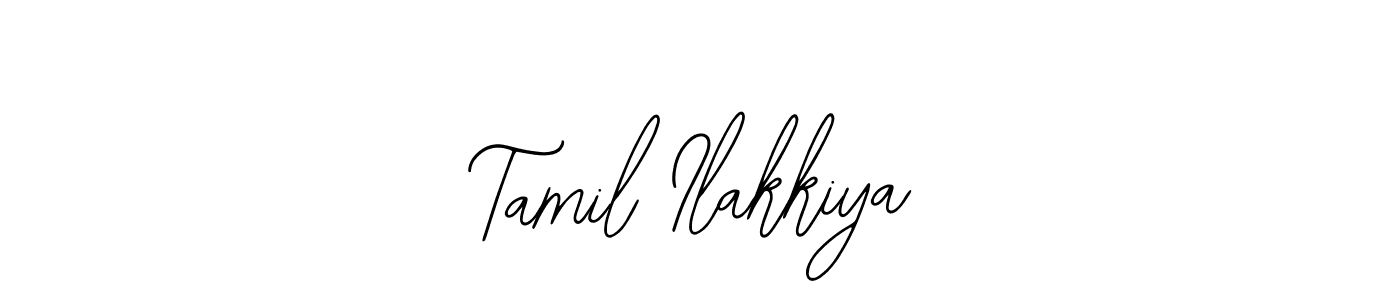 Check out images of Autograph of Tamil Ilakkiya name. Actor Tamil Ilakkiya Signature Style. Bearetta-2O07w is a professional sign style online. Tamil Ilakkiya signature style 12 images and pictures png