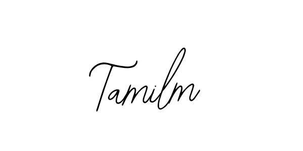 How to Draw Tamilm signature style? Bearetta-2O07w is a latest design signature styles for name Tamilm. Tamilm signature style 12 images and pictures png