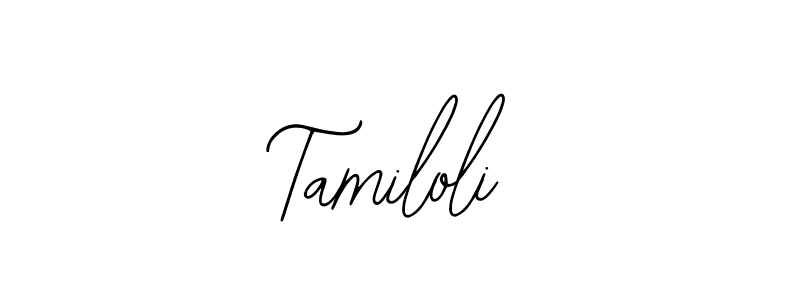 The best way (Bearetta-2O07w) to make a short signature is to pick only two or three words in your name. The name Tamiloli include a total of six letters. For converting this name. Tamiloli signature style 12 images and pictures png