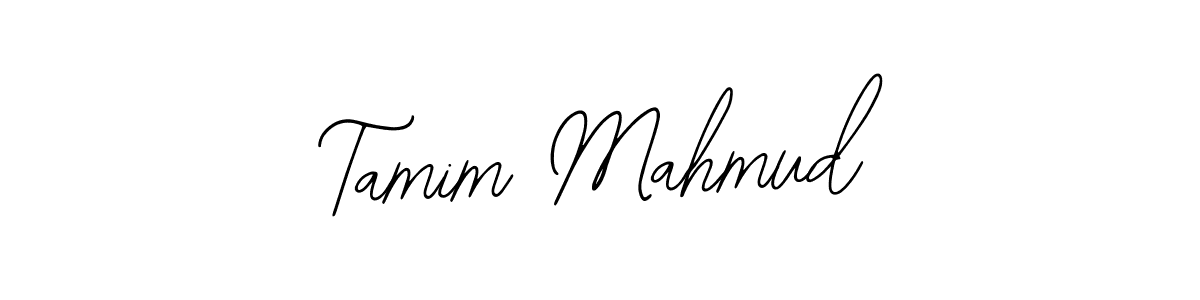 The best way (Bearetta-2O07w) to make a short signature is to pick only two or three words in your name. The name Tamim Mahmud include a total of six letters. For converting this name. Tamim Mahmud signature style 12 images and pictures png