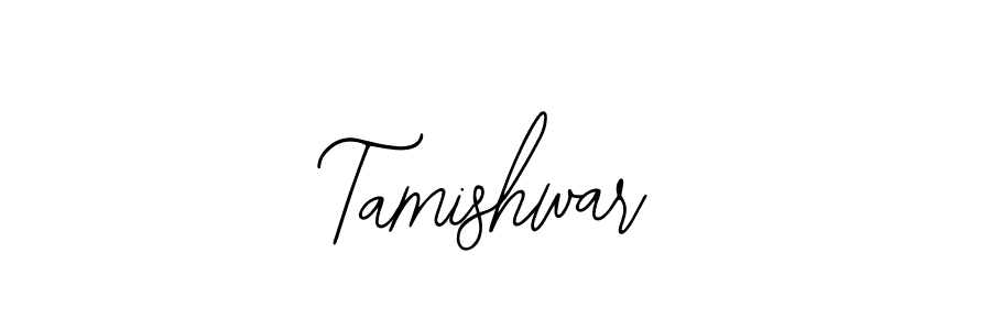 Make a beautiful signature design for name Tamishwar. Use this online signature maker to create a handwritten signature for free. Tamishwar signature style 12 images and pictures png