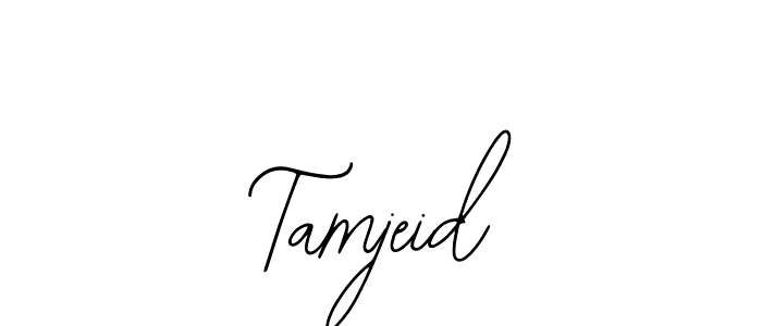 You can use this online signature creator to create a handwritten signature for the name Tamjeid. This is the best online autograph maker. Tamjeid signature style 12 images and pictures png