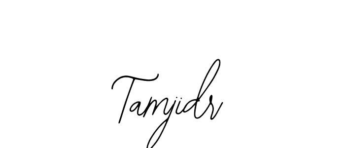 Also You can easily find your signature by using the search form. We will create Tamjidr name handwritten signature images for you free of cost using Bearetta-2O07w sign style. Tamjidr signature style 12 images and pictures png