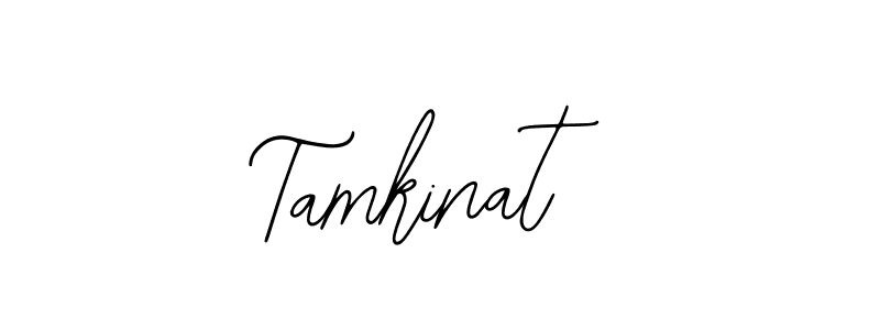 How to make Tamkinat name signature. Use Bearetta-2O07w style for creating short signs online. This is the latest handwritten sign. Tamkinat signature style 12 images and pictures png
