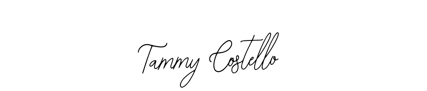 Bearetta-2O07w is a professional signature style that is perfect for those who want to add a touch of class to their signature. It is also a great choice for those who want to make their signature more unique. Get Tammy Costello name to fancy signature for free. Tammy Costello signature style 12 images and pictures png
