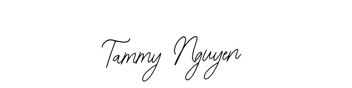 Bearetta-2O07w is a professional signature style that is perfect for those who want to add a touch of class to their signature. It is also a great choice for those who want to make their signature more unique. Get Tammy Nguyen name to fancy signature for free. Tammy Nguyen signature style 12 images and pictures png